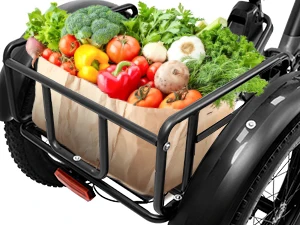 Mountain Electric Tricycle Cargo 48V Spoke Wheel Motor 1000W Aluminum Alloy Body Running 100km Lithium Bicycle