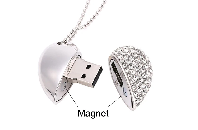 Wedding gift heart shape usb key 8GB 16GB 32GB flash drive
