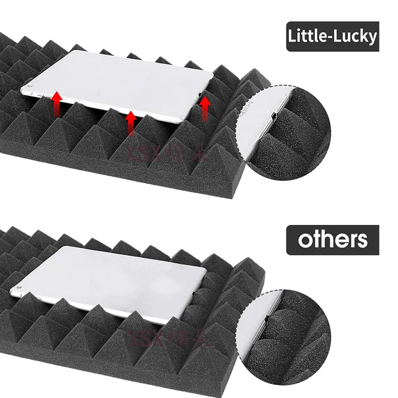 Anika Melamine with self adhesive Polyester fiber sound -absorbing cotton decorating panels acoustic foam panels soundproofin