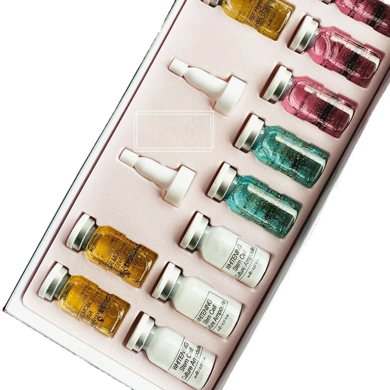 korean derma pen serum kit 8ml x 12 vials stayve bb cream glow white meso serum foundation skin booster kit