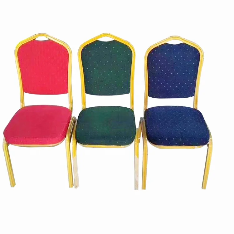Banquet chairs wholesale cheap stackable used stainless steel gold banquet chairs for sale