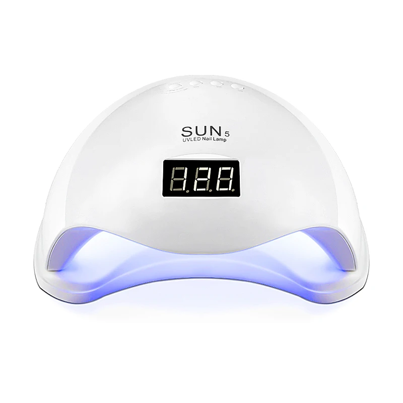 Jinyi New Design Portable Sun5 Sun 5 48w 10s Fast Dry Gel Polish Manicure Pedicure Led Light Dryer Curing Uv Lamp Led Nail