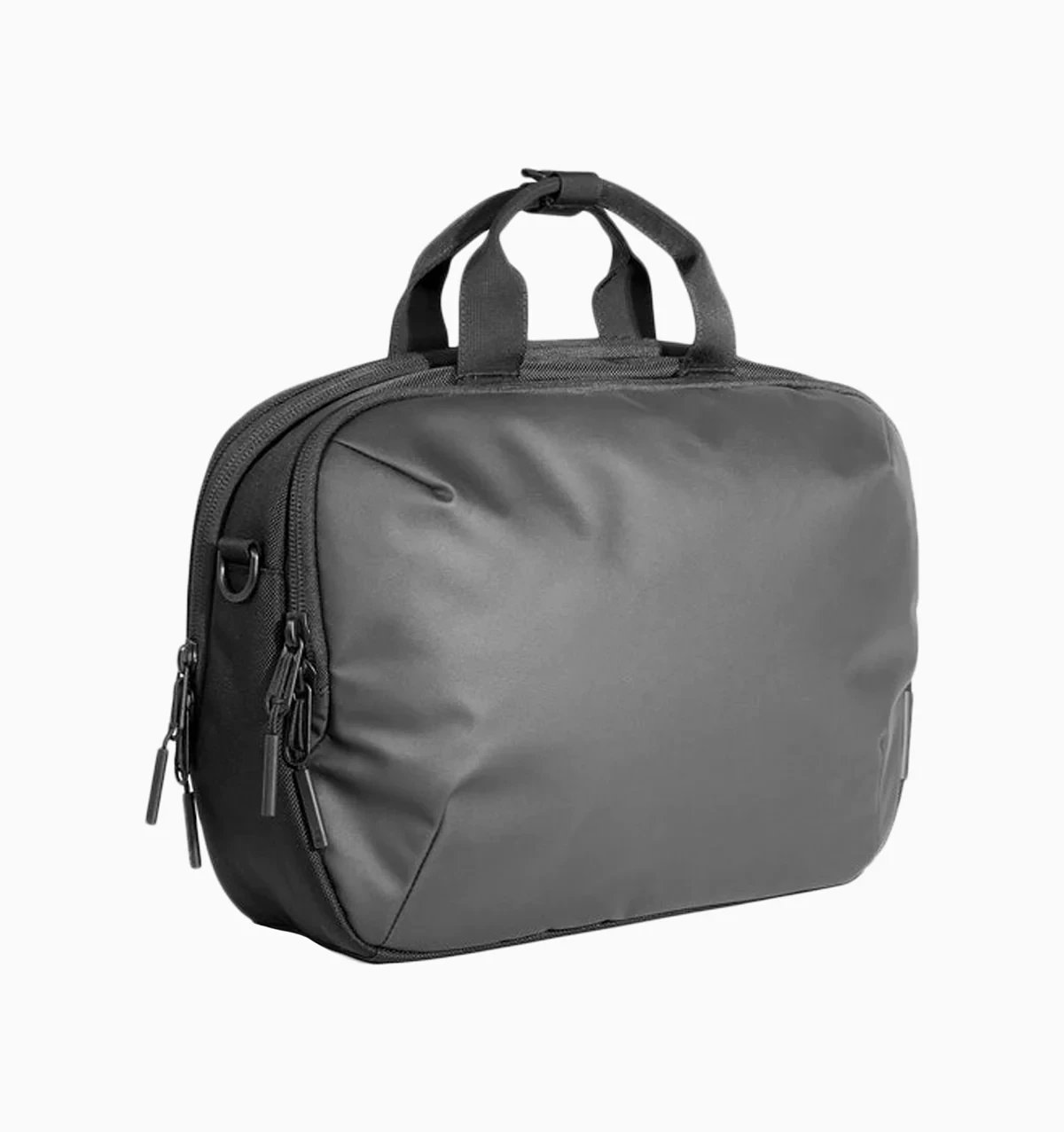 Waterproof Business Messenger Laptop Crossbody Bag With Shoulder Strap Multi Pockets Storage Work Bag Briefcase