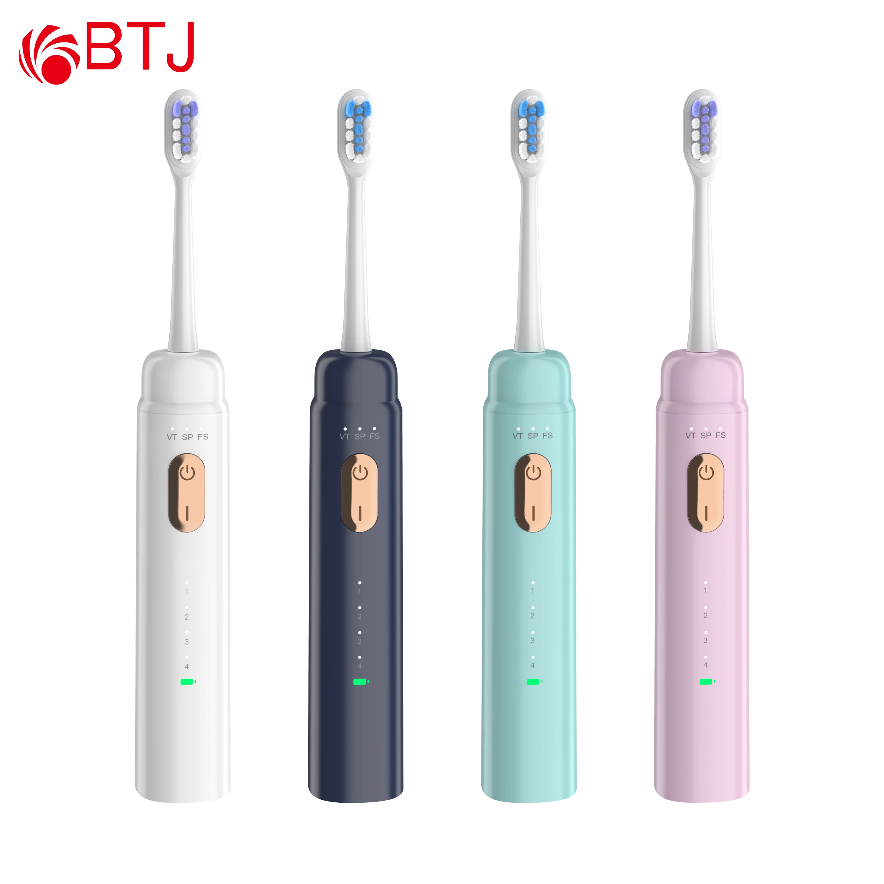 Rechargeable Sonic Electric Toothbrush Soft Bristles  Professional teeth cleaning  IPX7 Electric Brush for Kids Children
