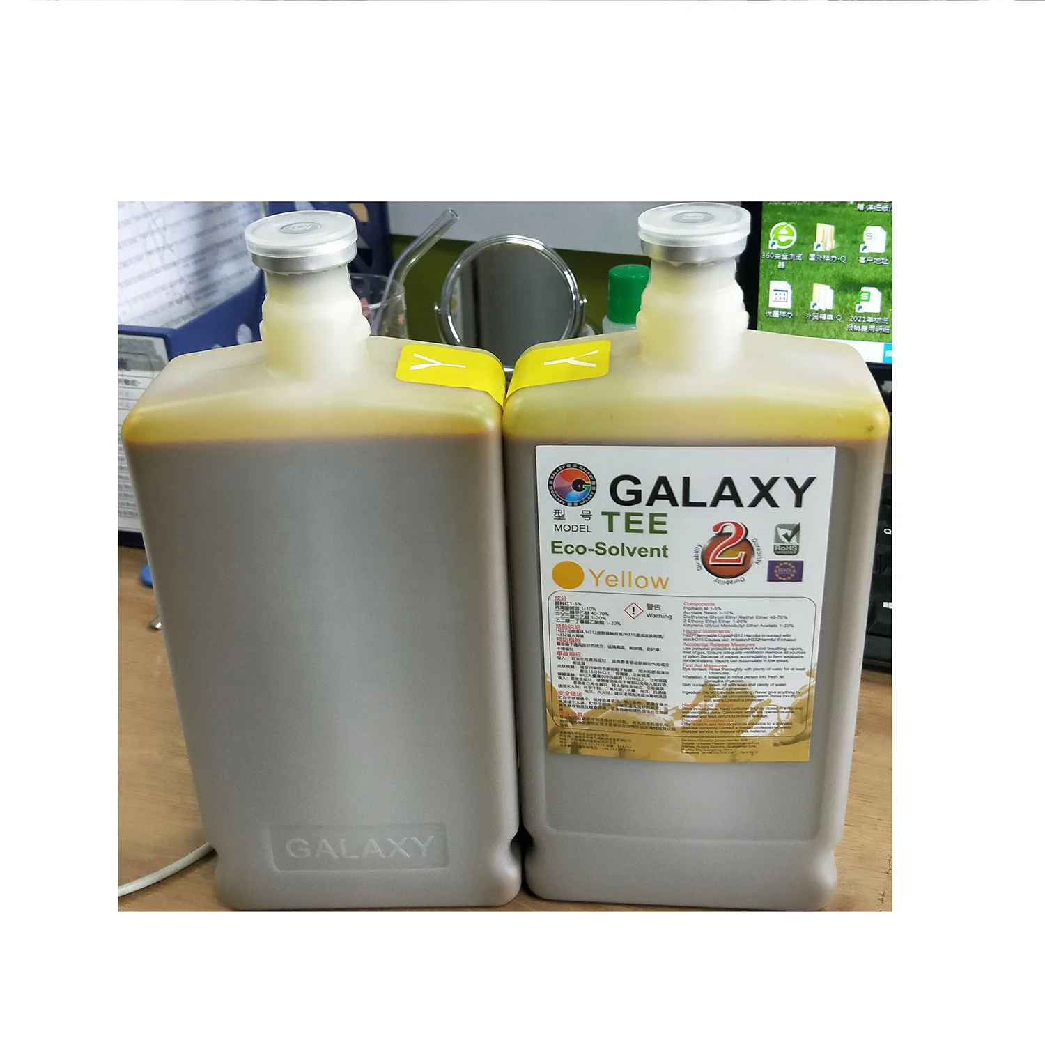 Excellent Quality Latest Packaging Galaxy TEE Eco Solvent Ink for DX4 DX5 DX7 print heads