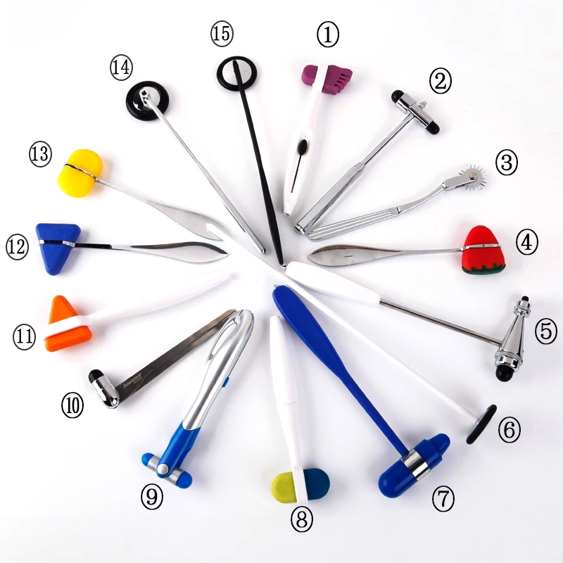 Neurological Hammers Set Patella Reflex Hammer Medical