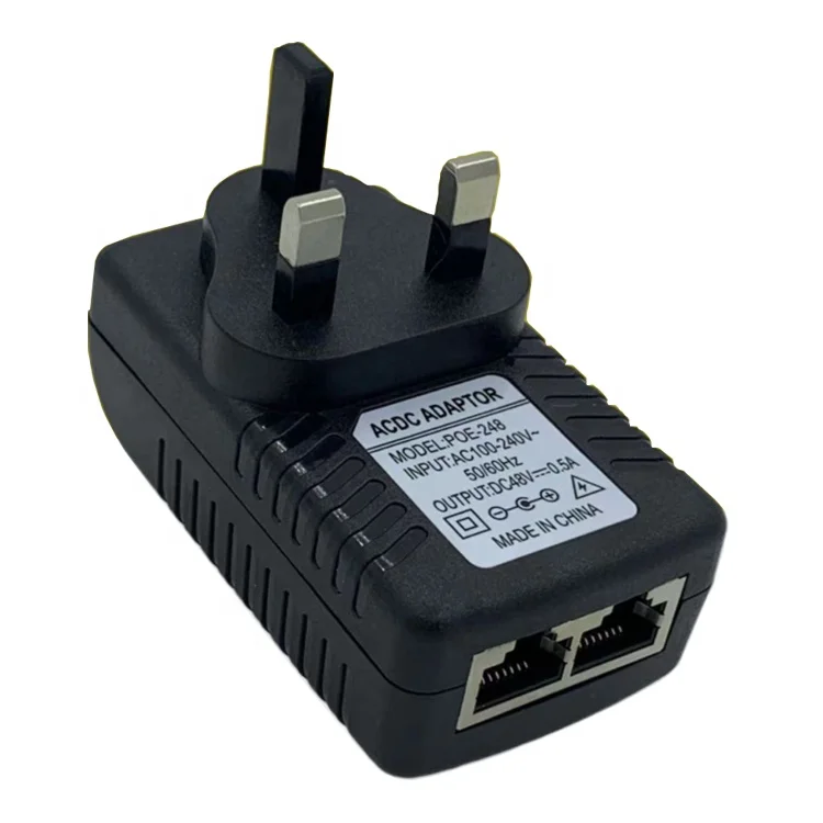Сетевой адаптер Ethernet RJ45 POE 24 в 1A 48 0 5 A