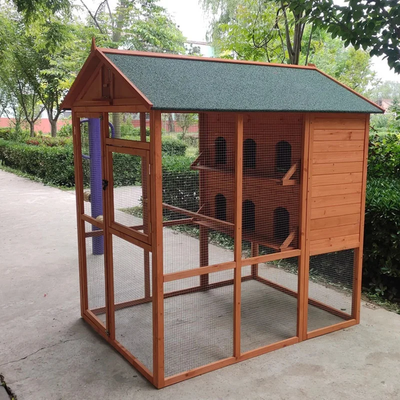 Stock 6cages Solid Wood Loft Pigeon Cage Carrier Pigeon Shed Pigeon Nest