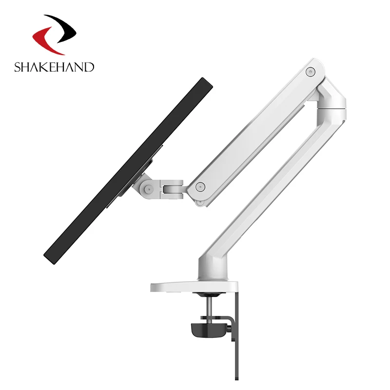 360 degree flexible gas spring folding lcd monitor arm / bracket