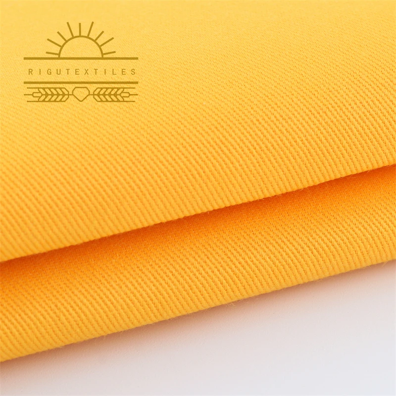 RIGU Textiles cvc t/c 21*21 128*60 navy blue poly cotton twill fabric for school uniform