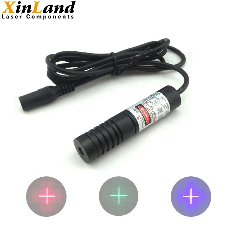 1.9 Degree Imported Lens Smallest Cross Laser Module Cross Beam Spot Laser Probe Cross Laser Positioning Light