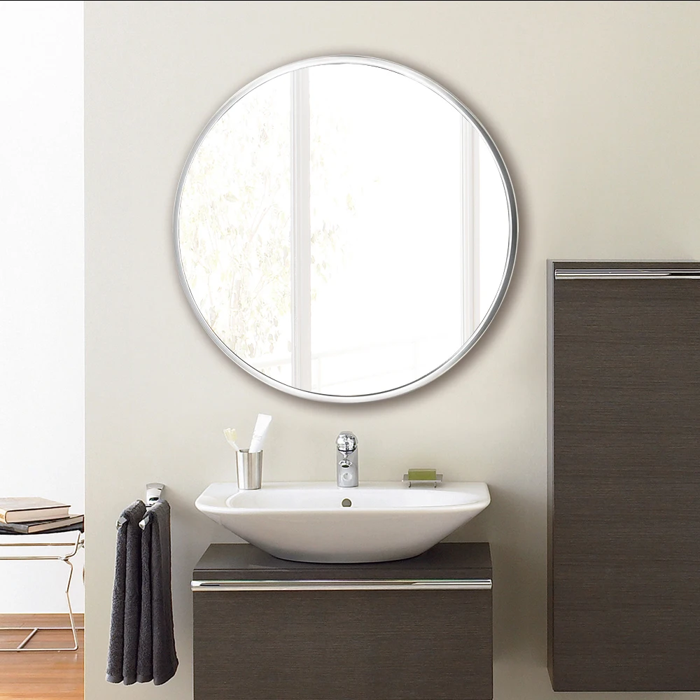 Индивидуальный размер, круглые квадратные формы, золотые и серебряные зеркальные оправы для отеля