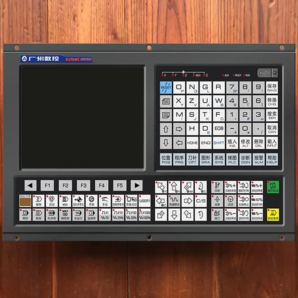 GSK-980TB3i Guangzhou CNC Lathe System Controller 3 Axis Controllable Latest Spot