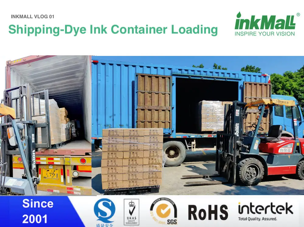InkMall refill dye sublimation ink 6 colors for Ep son dx5 dx6 dx7 dx8 3200 4720 printer