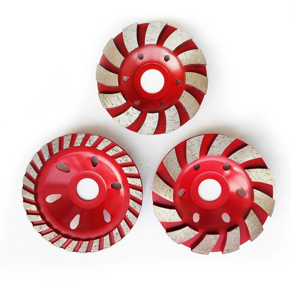 105mm Diamond Turbo Cup grinding wheels/polishing wheel for Granite/Marble/Concrete/Floor