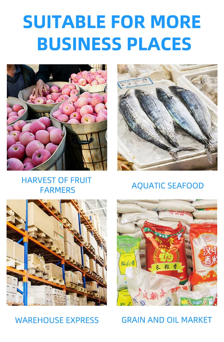 Stainless Steel Electronic Digital Weighing Bench Scale With OMIL Printed Labels Certification Platform scale for retail