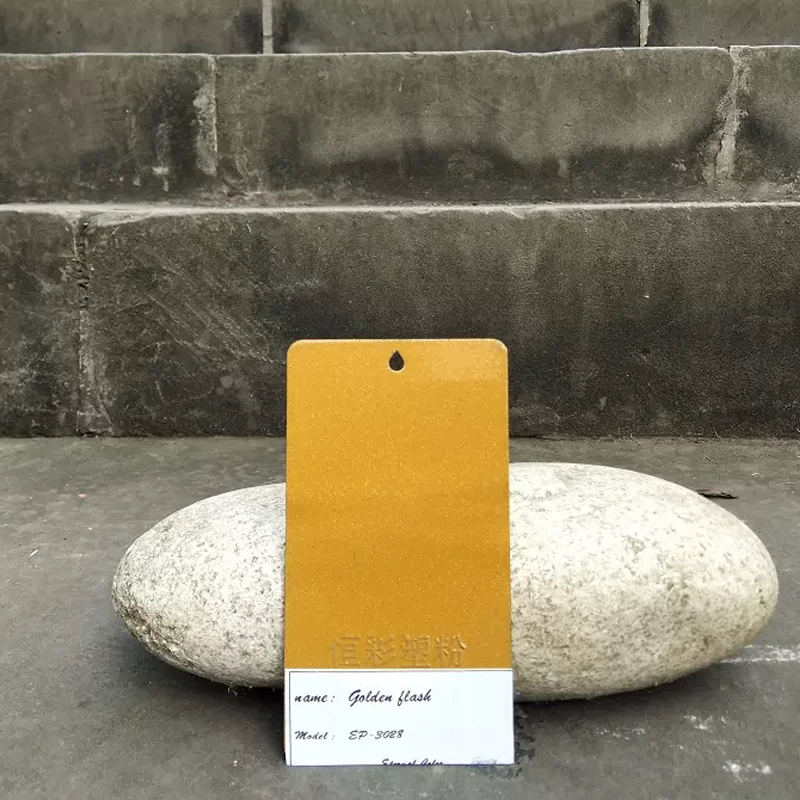 
Eternal Color Best Selling Golden Glitter Electrostatic Powder Coating Paint Spray Manufacturer For Crafts 