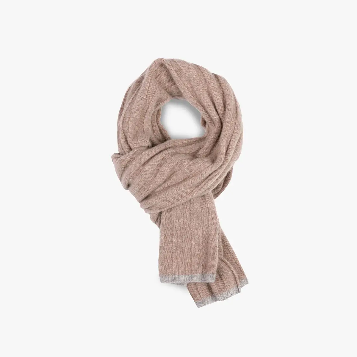 Inner Mongolia Luxury Winter Knit Cashmere Scarf For Men