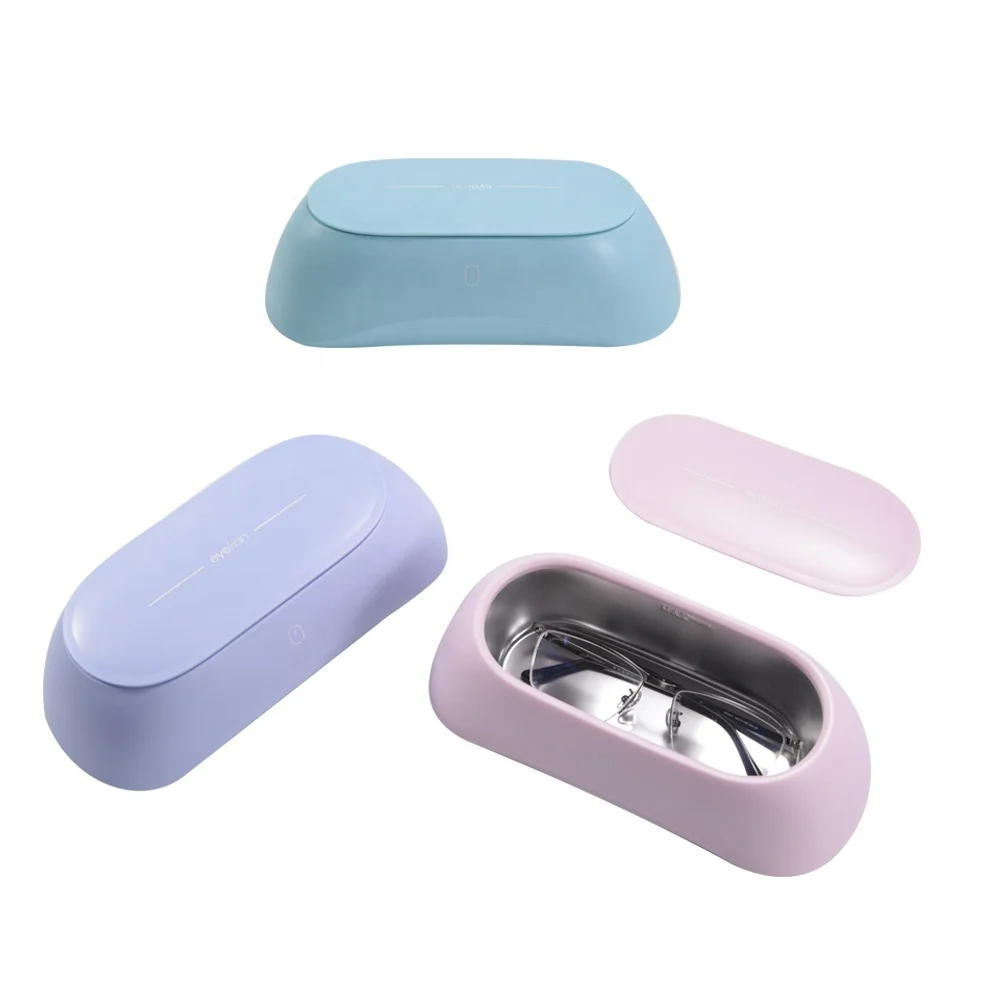 glasses ultrasonic jewelry cleaner machine other mini digital portable ultrasonic cleaner Clean the denture box