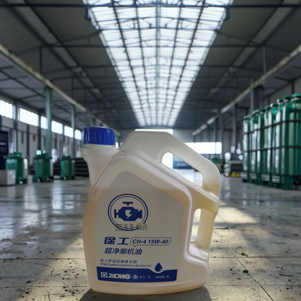 CH-4 15W-40 Ultra Clean Diesel Engine Oil Optimal Performance for Construction Equipment and Machinery Parts Available in 4L