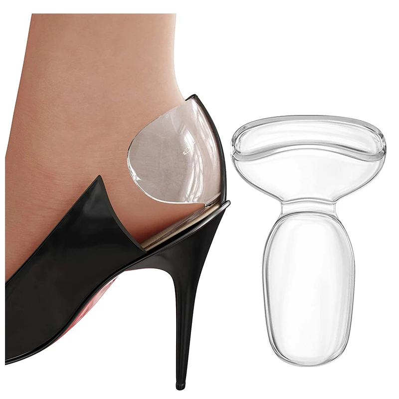 Transparent High Heel Shoes Soft Gel Insole Orthotic Insoles Silicone Arch Support Pads