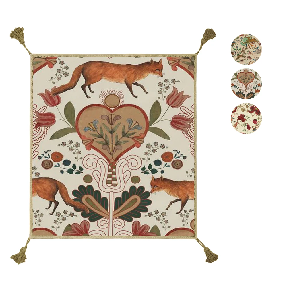 2024 одеяло для пикника в богемном стиле