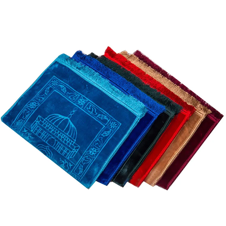 
Fashwell 17410 comfortable luxury prayer rug textile muslim prayer mat islamic mosque moslim mats fabric turkish dubai 