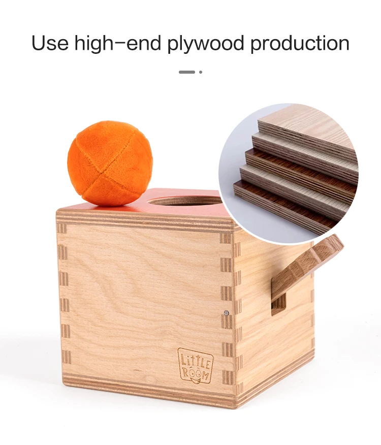 Babies Wooden interactive educational gifts funny toys natural Cat Pet toys games Scratching board Baby montessori Box