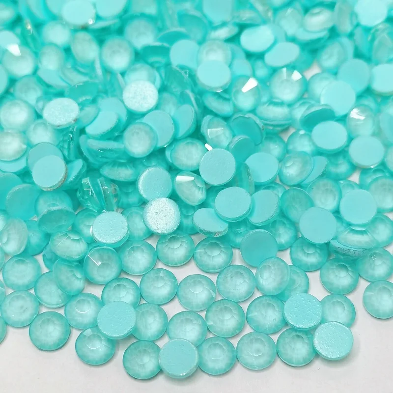 Meiyin Meilin Fluorescence Neon Glass Rhinestones non hotfix Flat back jelly luminous Rhinestone Bulk for DIY Mugs Craft