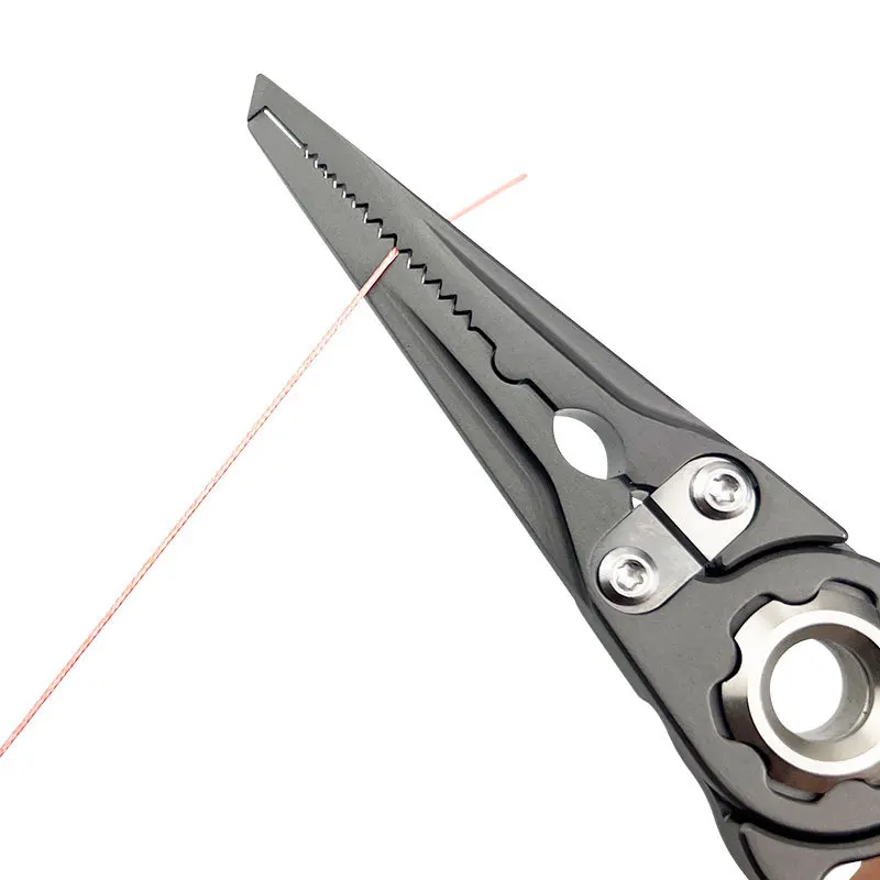 New Design Fish Plier Stainless Steel Fishing Pliers Multi-function Fishing Tackle Tools Gear