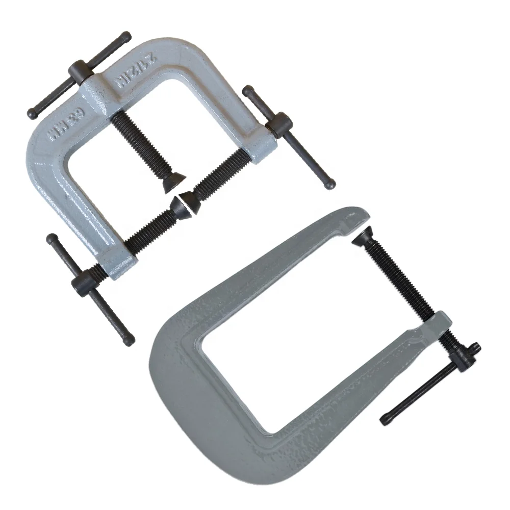 GT-CC003 Extra Deep Throat G C Clamp and 3 Spindle Clamp Three 3 Way Edge G C Clamp