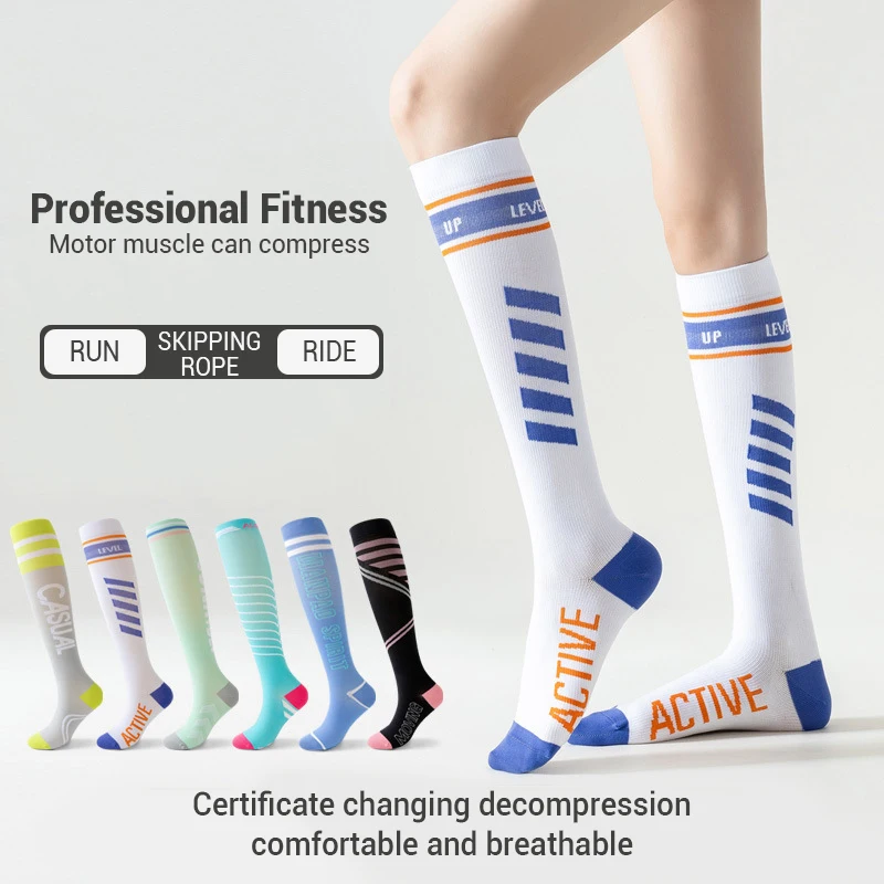 In-Stock Chinlon Running Yoga Skipping Rope Stockings Breathable Antislip for women Sport Socks