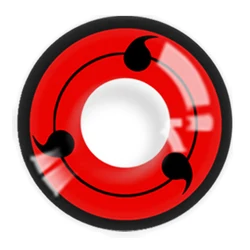 Realcon Nezuko Demon Slayer sharingan Halloween lenses contact lens lentes de contacto color cosmetic colored contacts