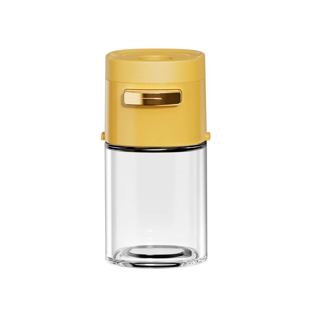 High Quality Kitchen Glass Ration Salt Shaker Seasoning Jar Moisture-proof Control Spice Shaker