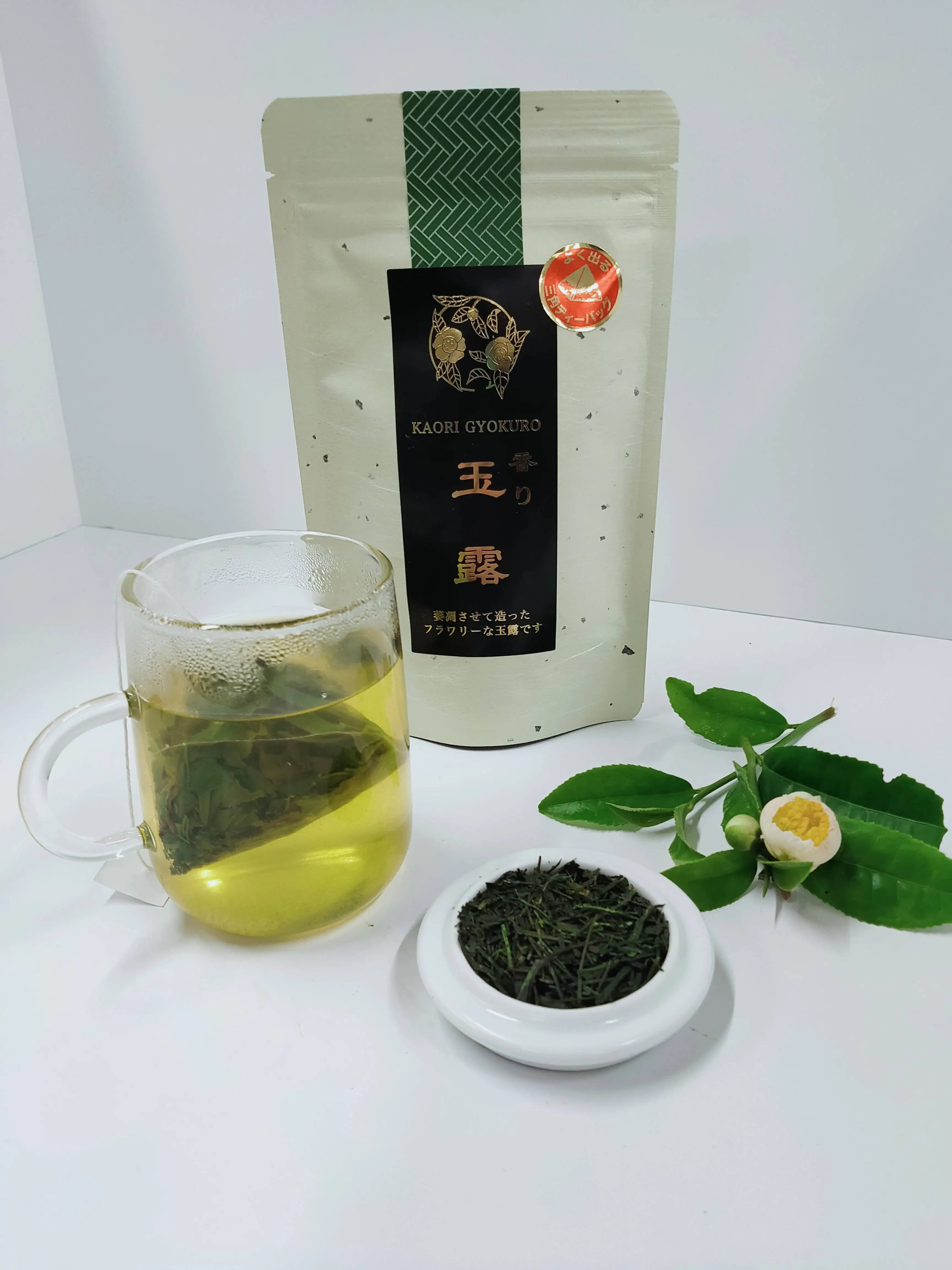 Kaori cha custom natural aroma new type private label tea from Japan