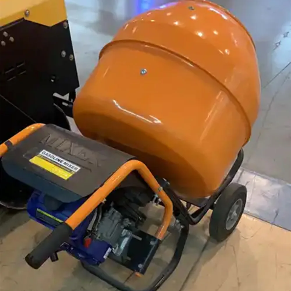 Free shipping gasoline large capacity mini concrete mixer with lift commercial concrete mixer