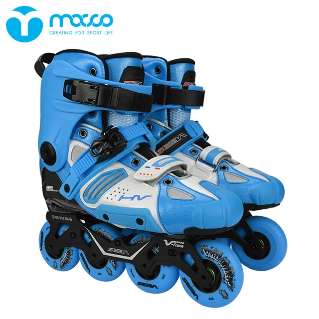 MACCO/SEBA Safe reliable china supplier comfortable ILQ-9 bearings Artistic Roller Skating fiber CNC slalom roller skates shoes