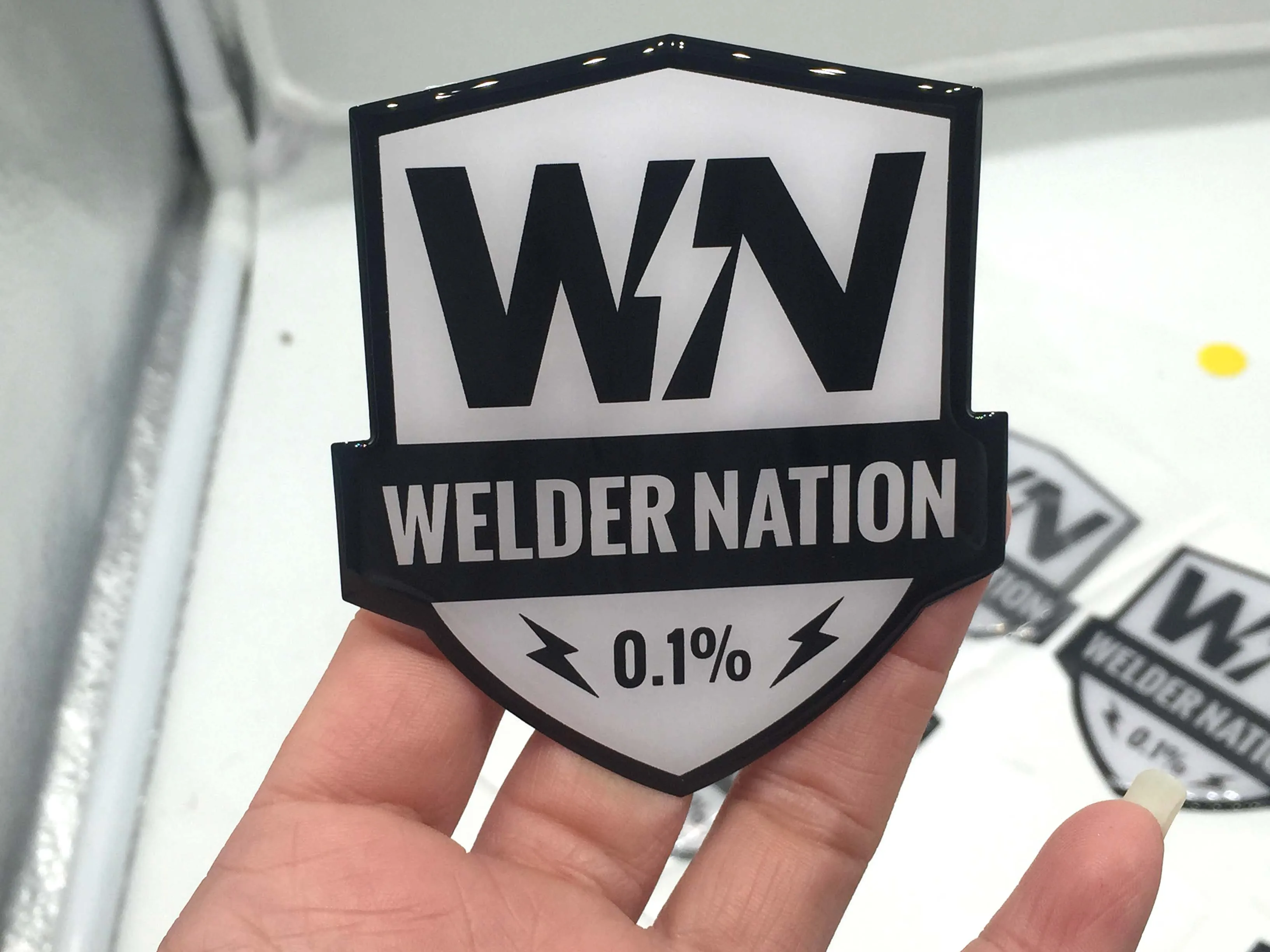 Fashion Label Design Removable Clear Domed  Epoxy Sticker Label