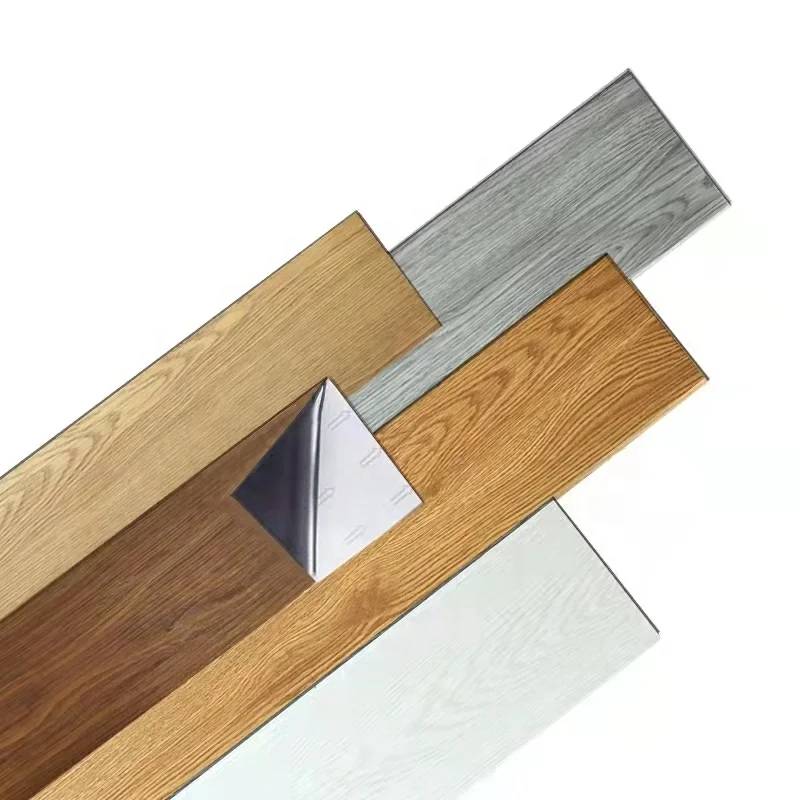 PVC Tiles Garage Construction Application PVC Floor Tiles Self Adhesive 1.5mm PVC Flooring