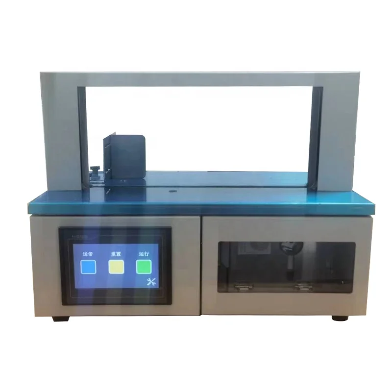 Automatic Strapping Banding Wrapping PP Belt Paper Carton Wrapping Machine