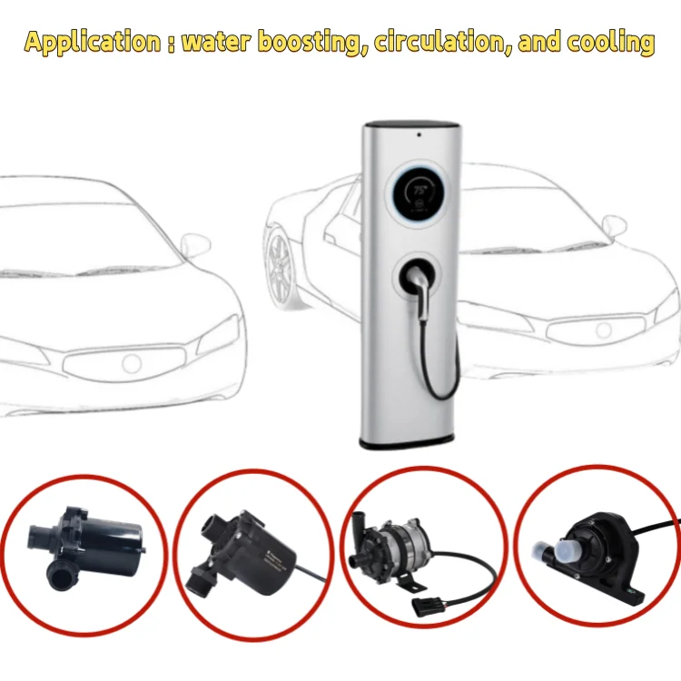12v 24v Электрический автомобильный насос циркуляционный водяной с длительным сроком службы