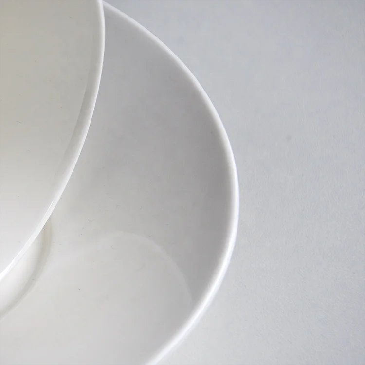 custom classic new bone china plain white ceramic cup and saucer mug set with printed logo