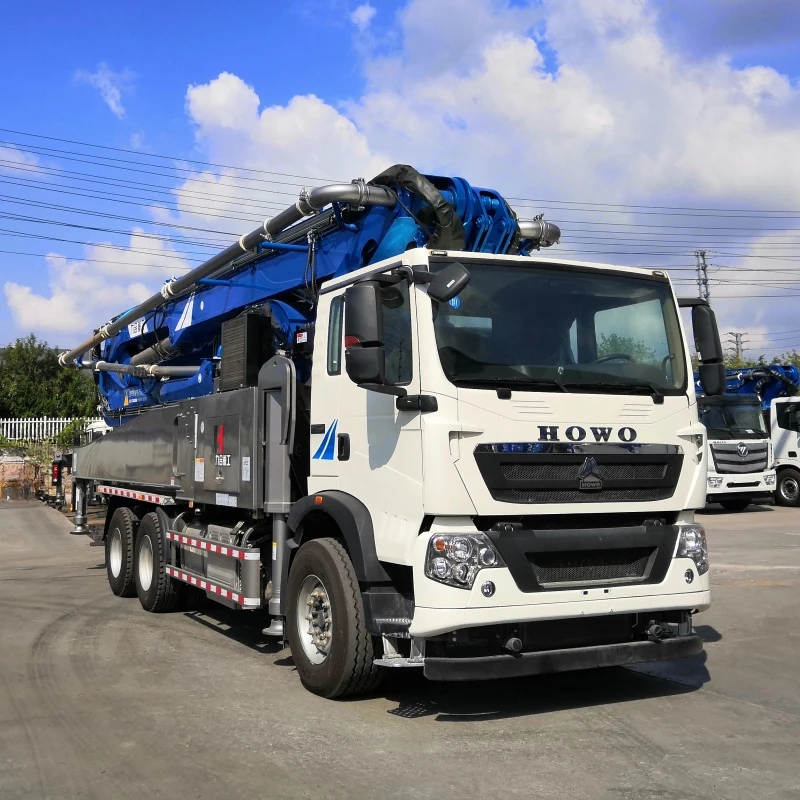 China JUHE brand cement pump truck 30m 38m 42m 48m 56m 63m Concrete Pump Truck