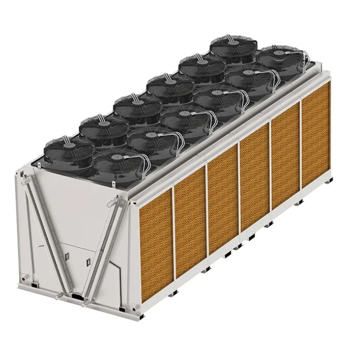 The eco-Air Series of dry and adiabatic coolers adiabatic cooling cooler unit