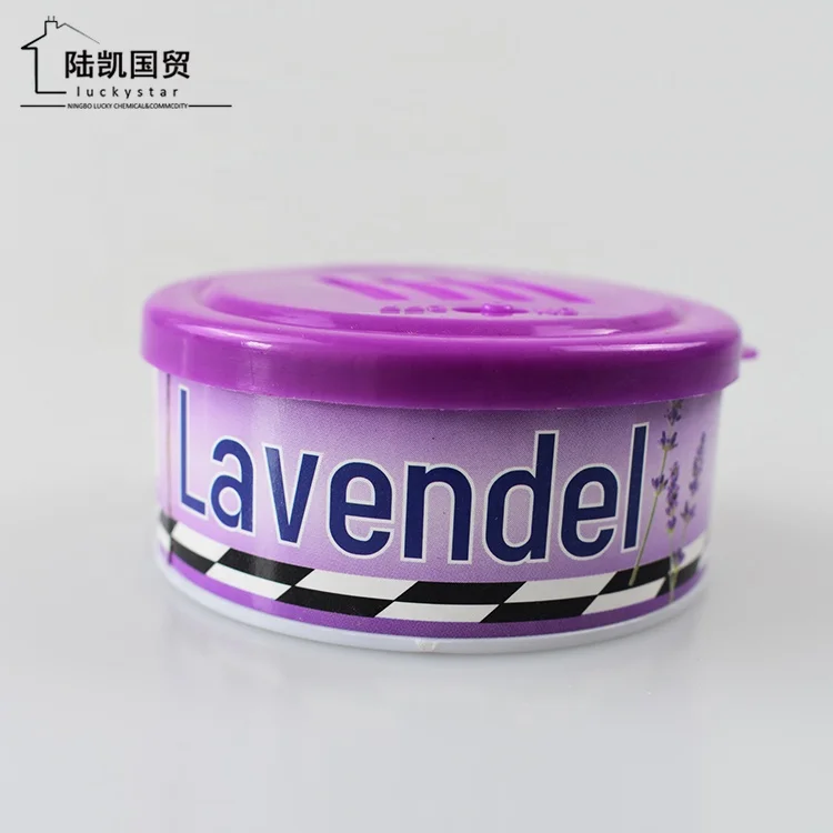 
hot sell 1pcs small circular canned gel air freshener for home 