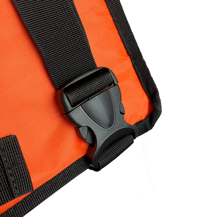 Custom logo printed heavy duty polyester backpack cooler thermal insulated food delivery bag