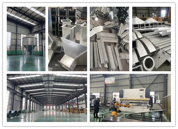 100 Ton Grain Wheat Storage Corrugated Steel Grain Silo Price