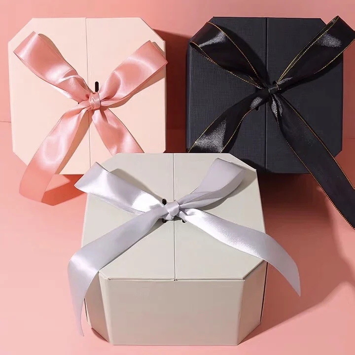 
Bubble flow planet wrap birthday New Year gift Wedding hand gift packaging box 