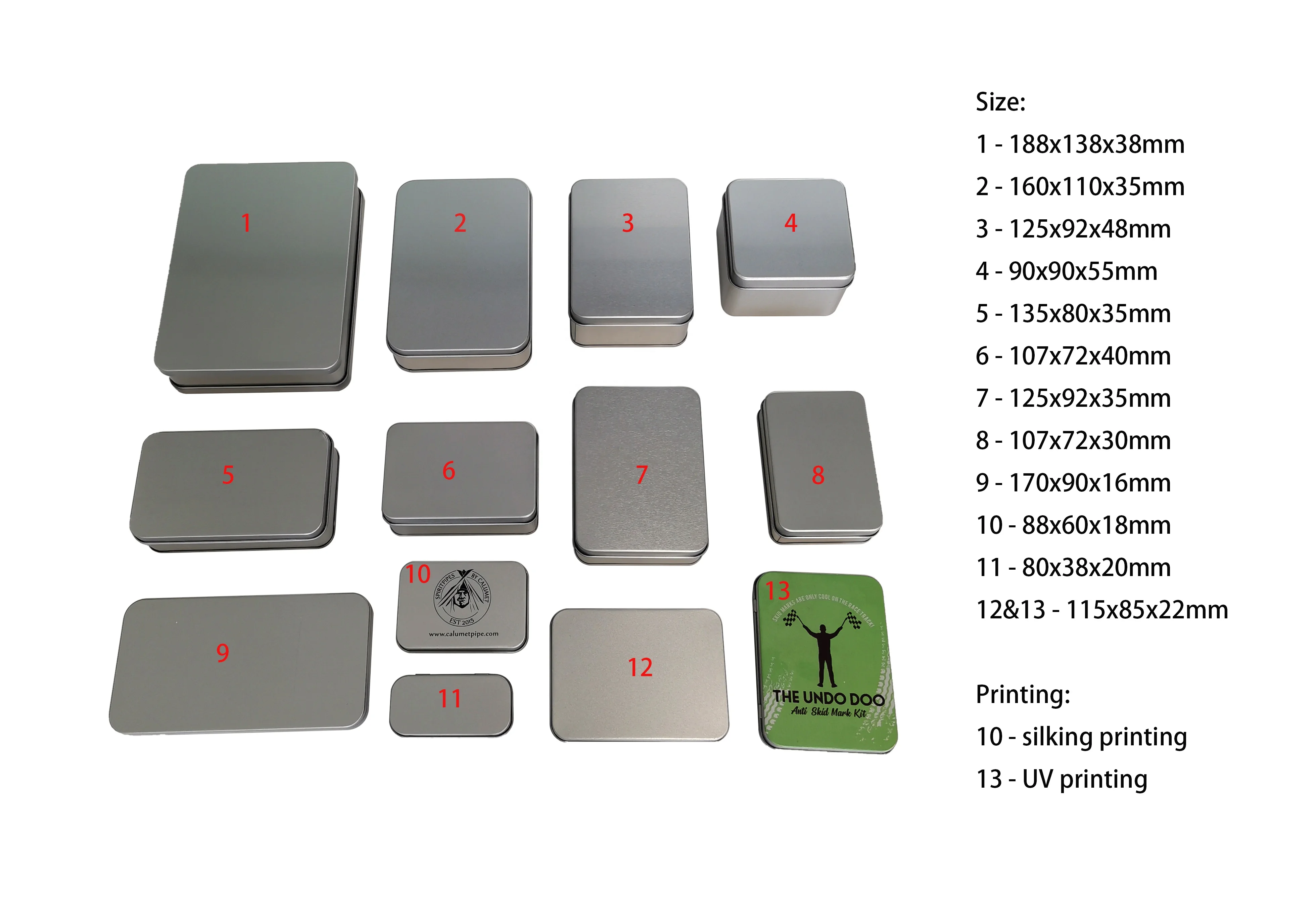 OEM ODM Manufacture Gift Silver Square Hinge Candy Tin Box Packaging Metal Small Wholesale Custom Tins