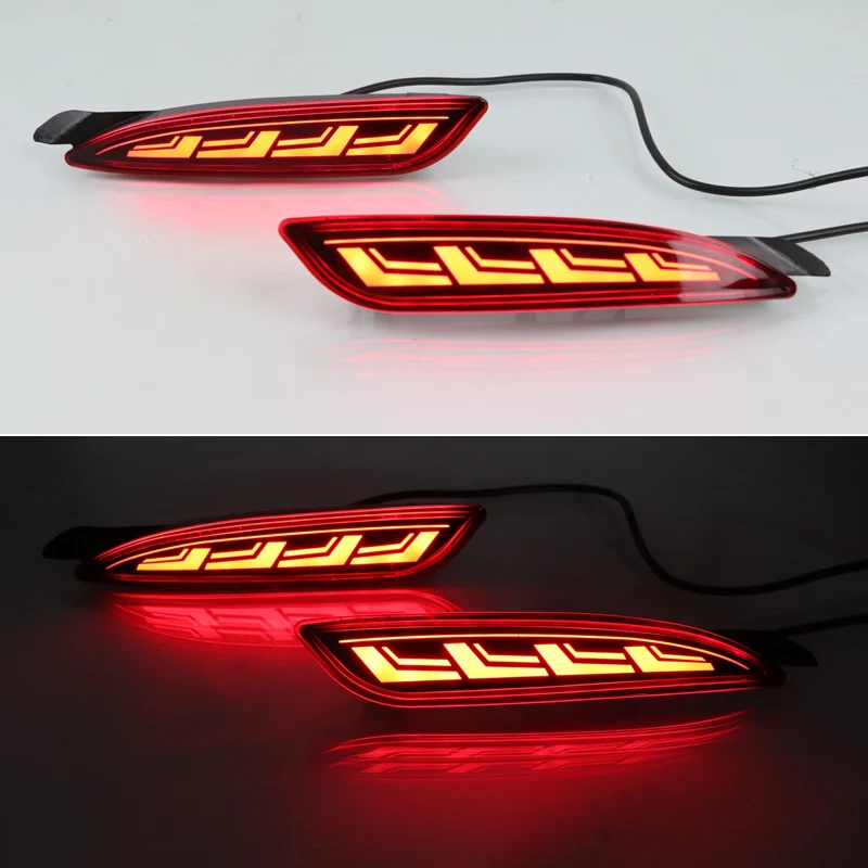 KEEN 12V Rear Bumper Light for Mazda CX-5 CX5 2022 Start-scan led Tail Light with Flow Turn Signal Brake Lamp